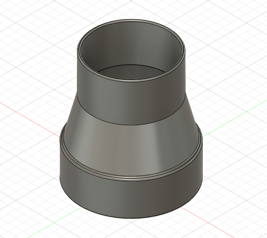 5" Dust Collector to 4" Flex Duct