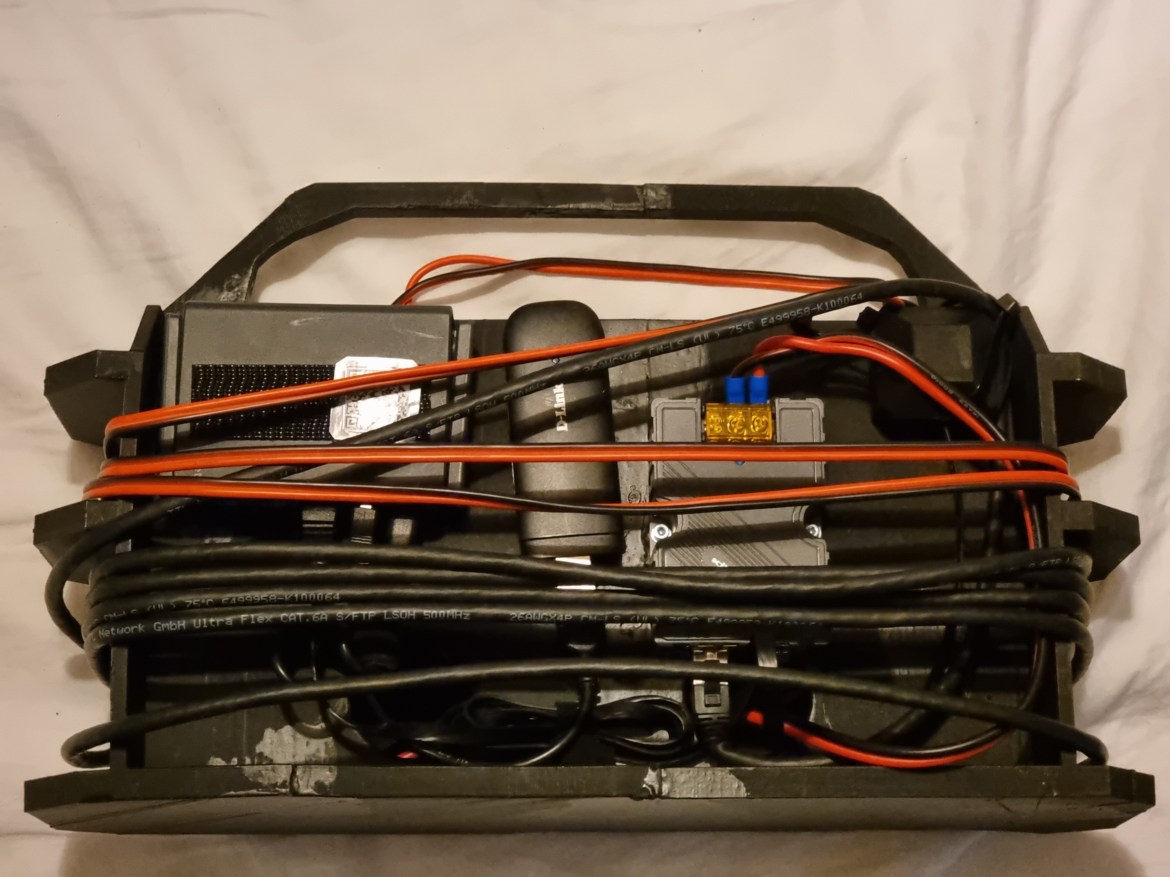 Starlink 12v / 24v router and PoE cable holder v2 by Sergej | Download ...