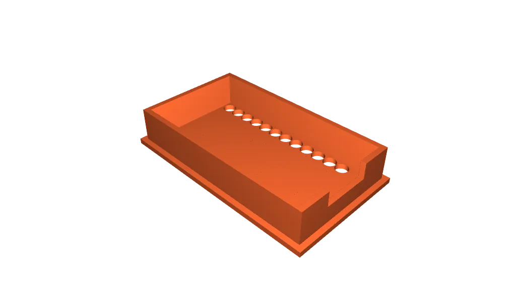 Arduino pro micro with pins case by Wortax | Download free STL model ...