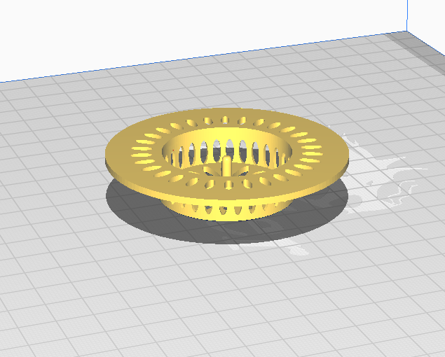 A basic syphon filter for a sink.