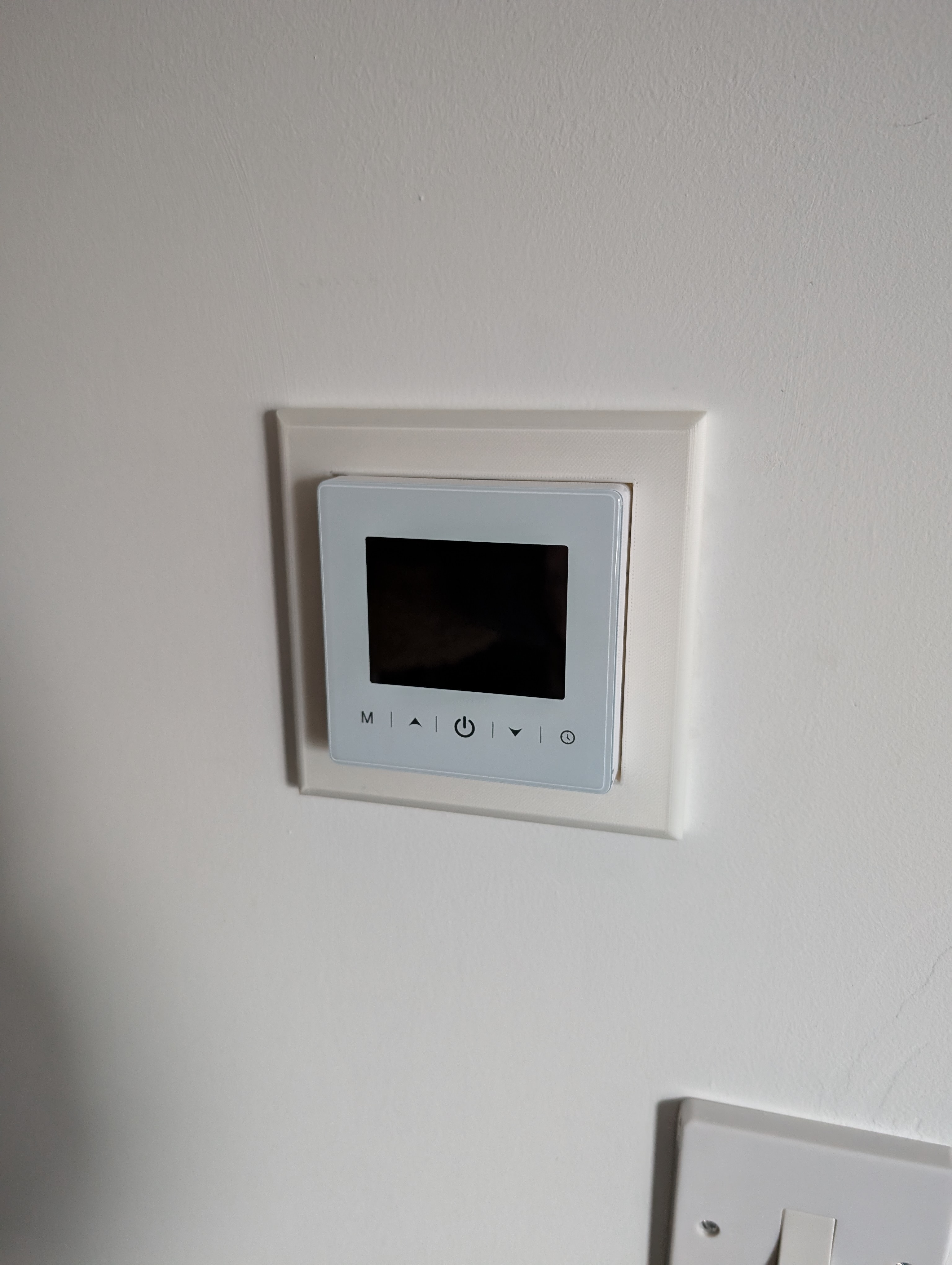Tuya WiFi Heating Thermostat Frame Facia