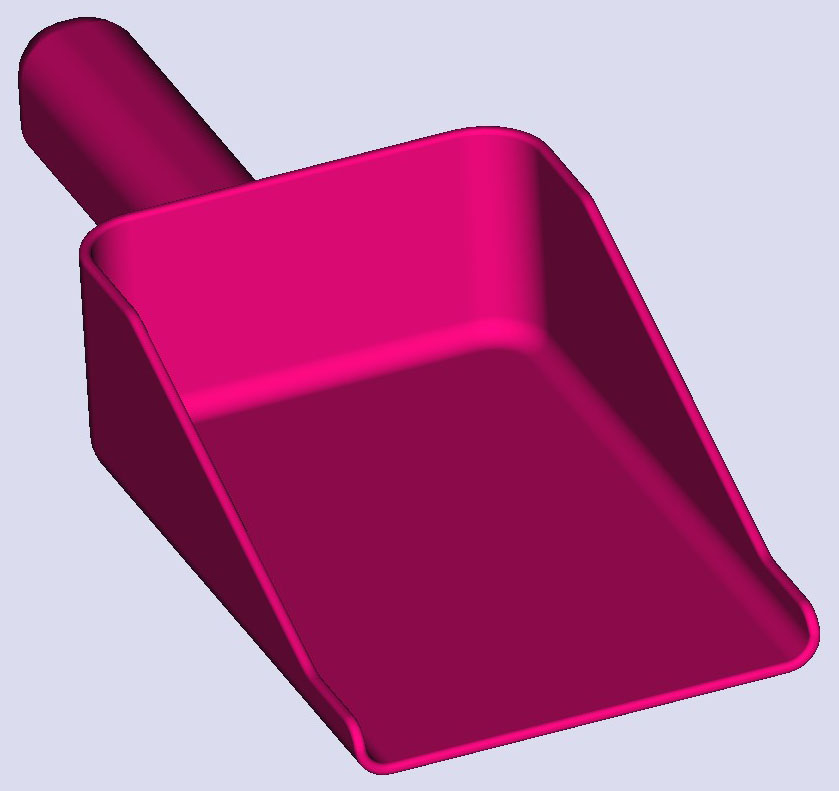 Futterschaufel für Vogelfutter, feeding scoop for bird food