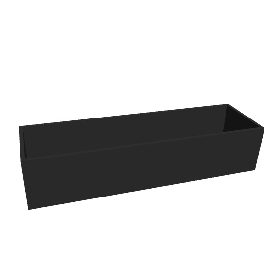 modern design rectangular planter — thumbnail 4