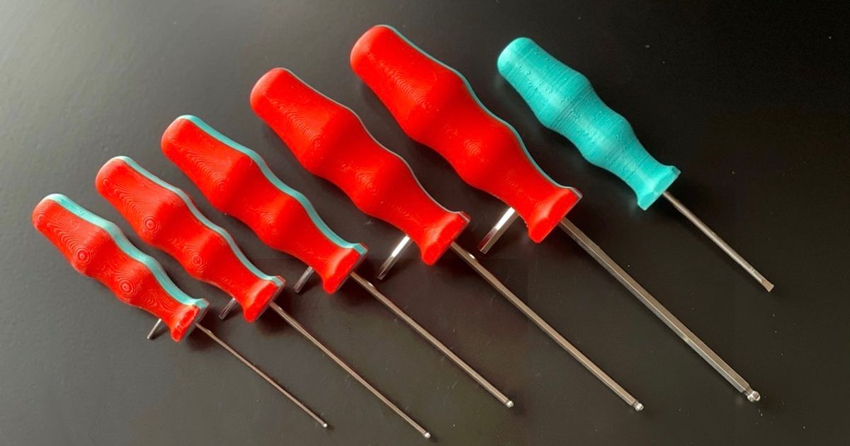 Ender 3 Hex Wrench Handles by Brauer Download free STL model