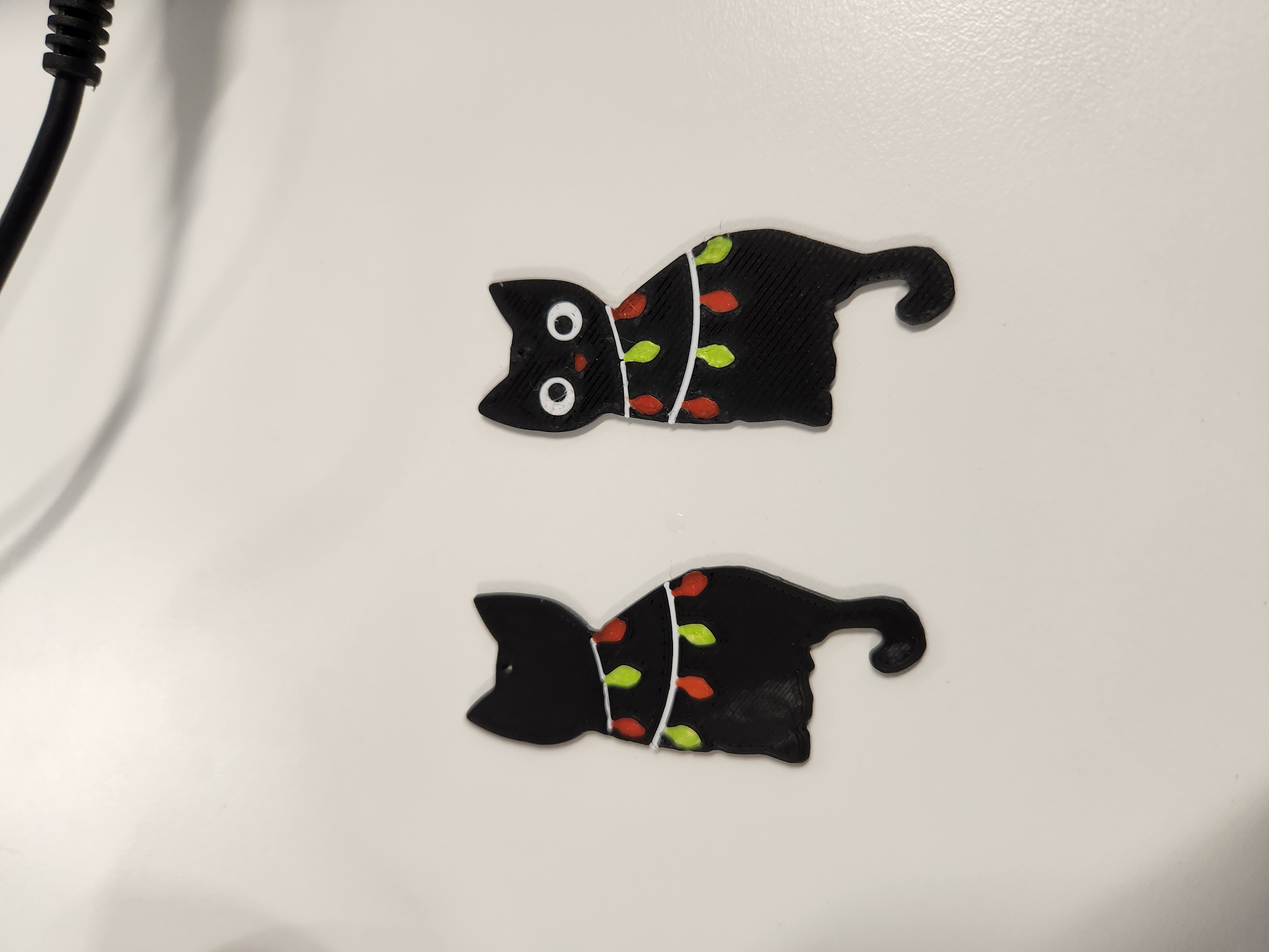 Miniatura 3 do modelo 3D Cat Earrings