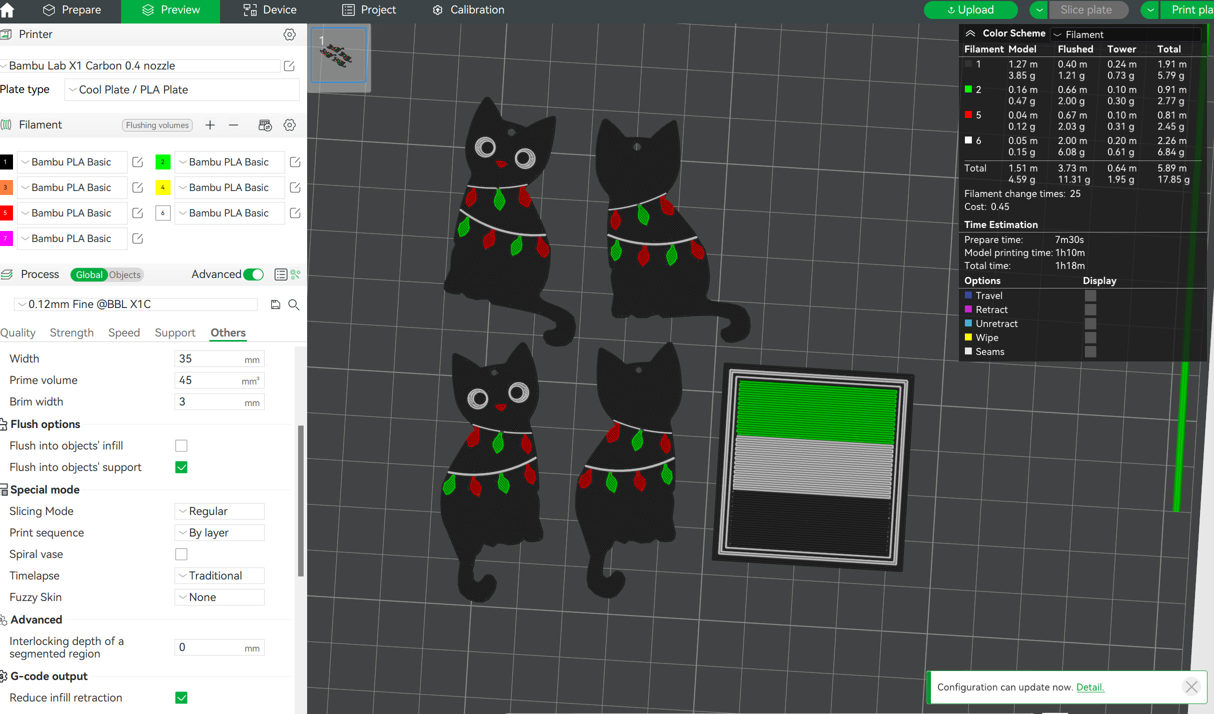 Miniatura 4 do modelo 3D Cat Earrings