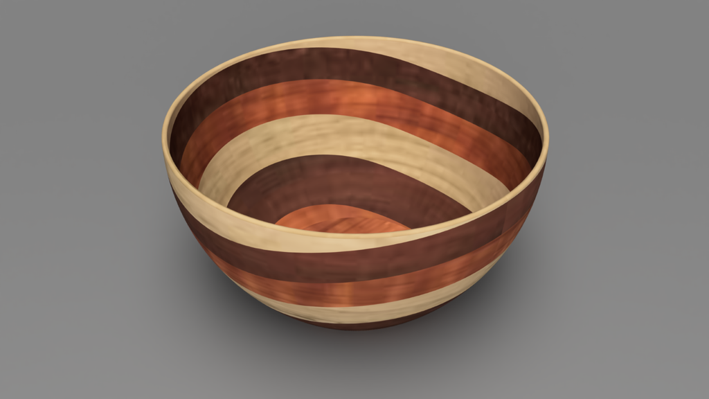 Woodturning Bowl 02 by Wilko | Download free STL model | Printables.com