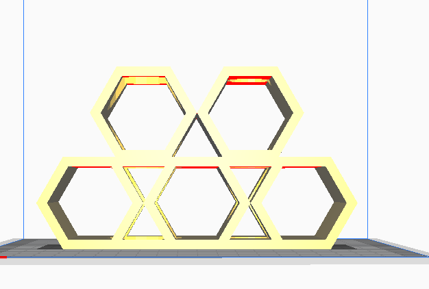 Miniatura 3 do modelo 3D Hexagonal Toothbrush And Toothpaste Holder