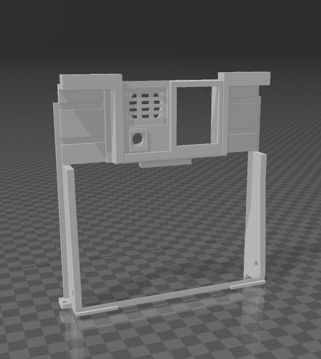 WALL-E replica front cover adjusted for 1.5 OLED display