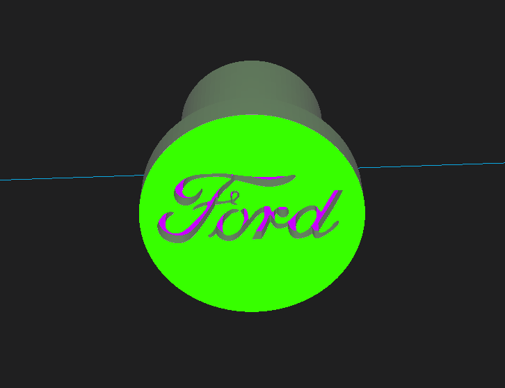 Cigarette lighter plug cover for Ford Fiesta 2008-2010