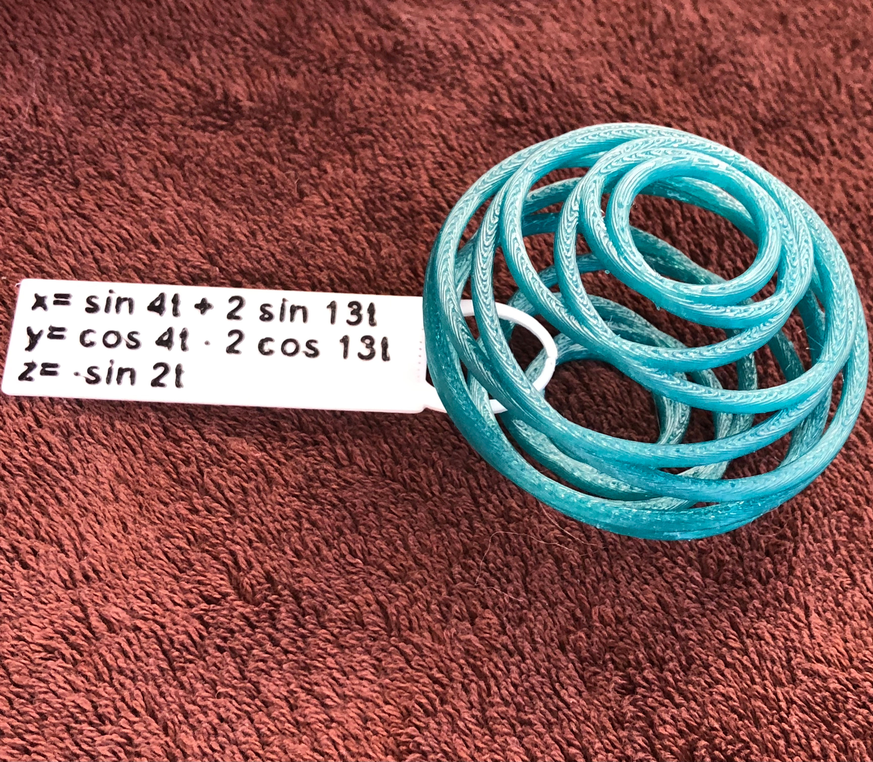 Trefoil Knot Formula B SCAD By Tjsoco Download Free STL Model trefoil-knot-formula-b-scad-by-tjsoco-download-free-stl-model