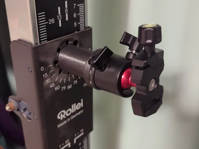 Rolleimat Universal Enlarger Stand adapter for Ball Head