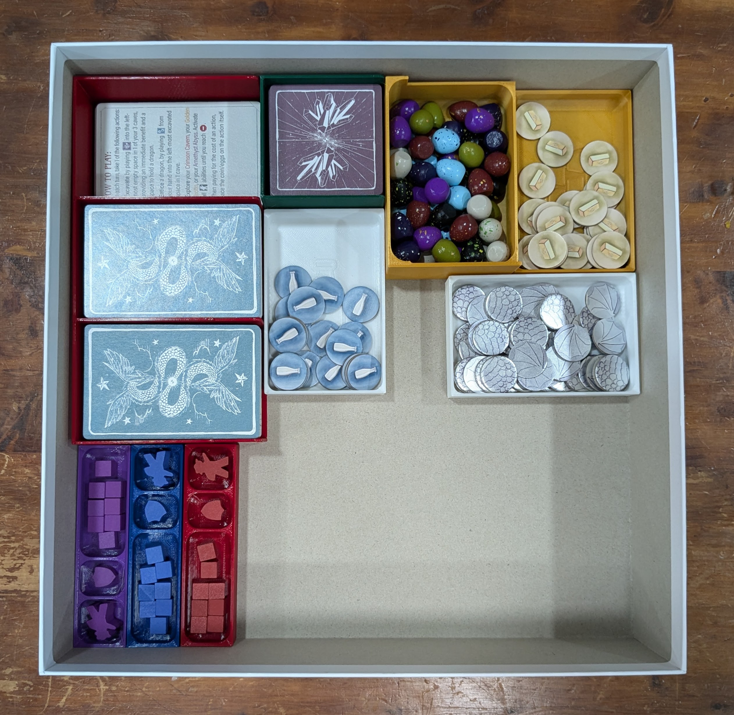 Wyrmspan Board Game Insert autorstwa Aaron Pobierz darmowy model STL