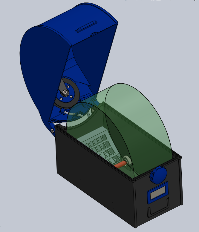 Drybox with filament buffer