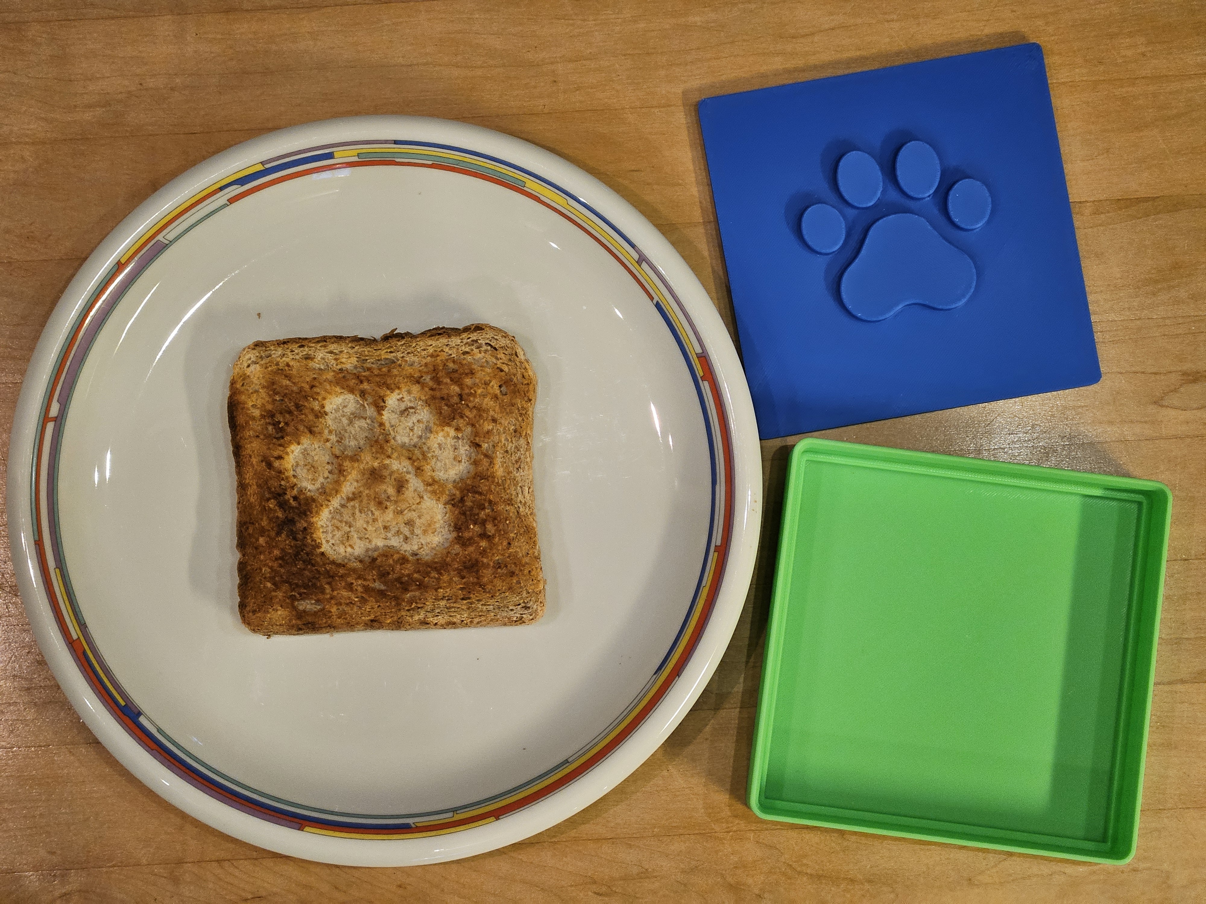 Toast press / sandwich engraver by CMPDesign Download free STL model