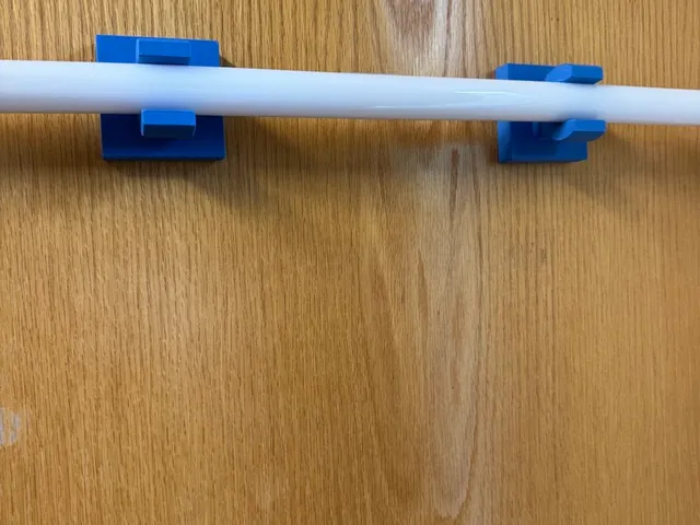 wall mounted cleat - rotatable LEGO Clip for Lightsaber Neopixel