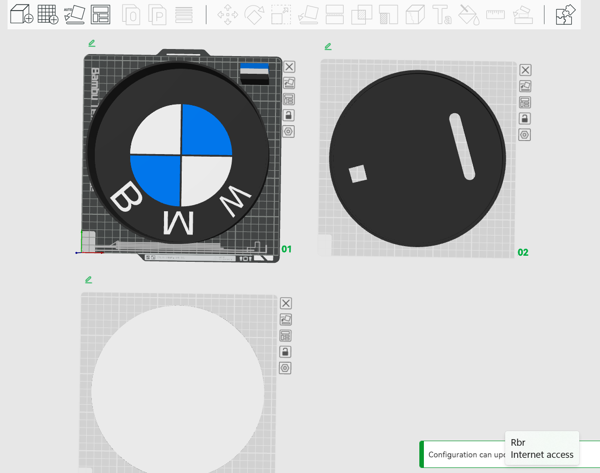 Miniatura 2 do modelo 3D BMW Logo Lightbox