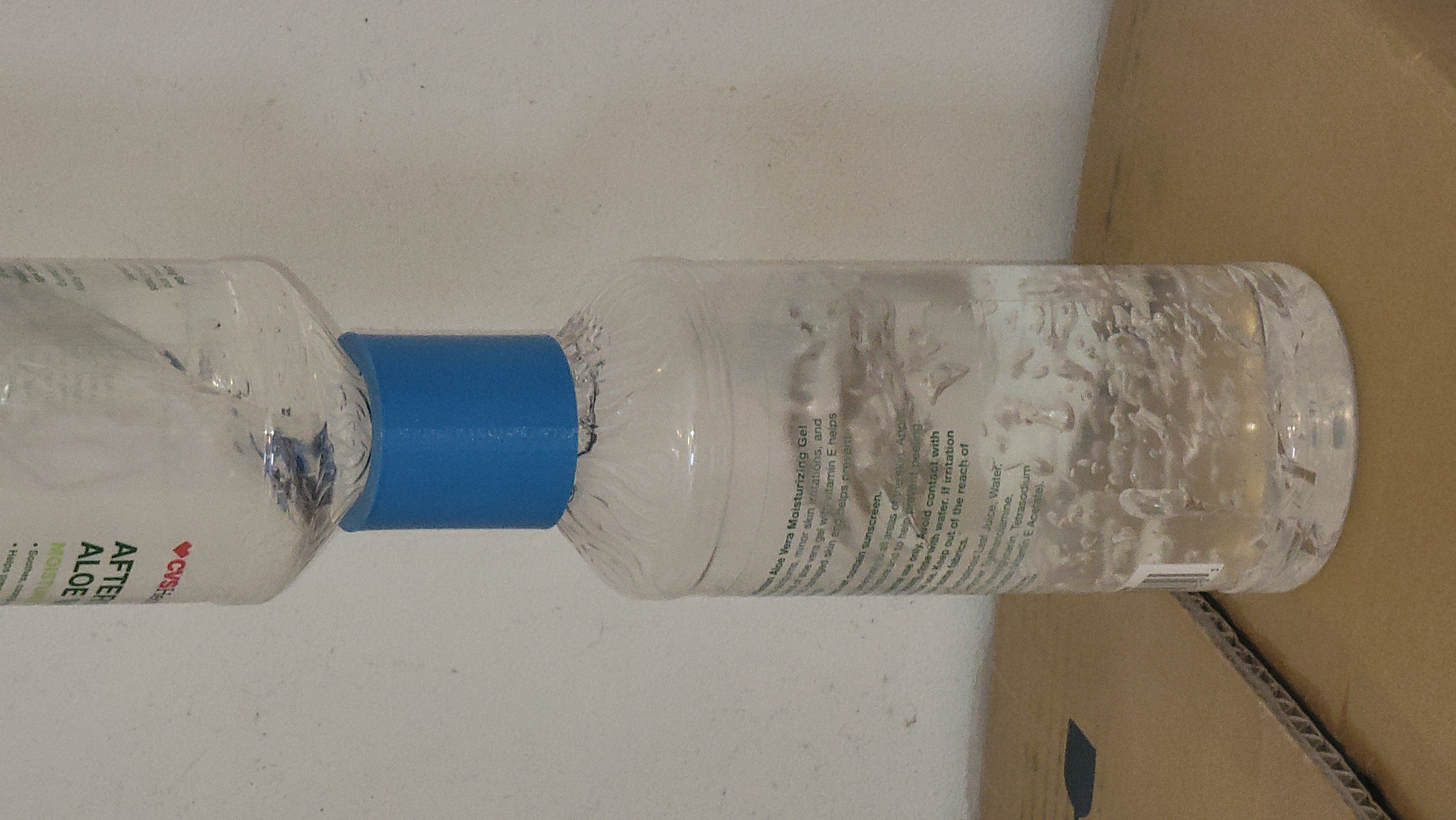 Lotion transfer tube