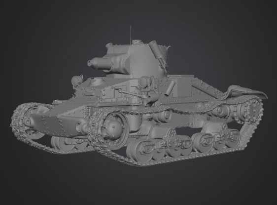 Matilda 1(1938-1940) 3D model by Ded Makar