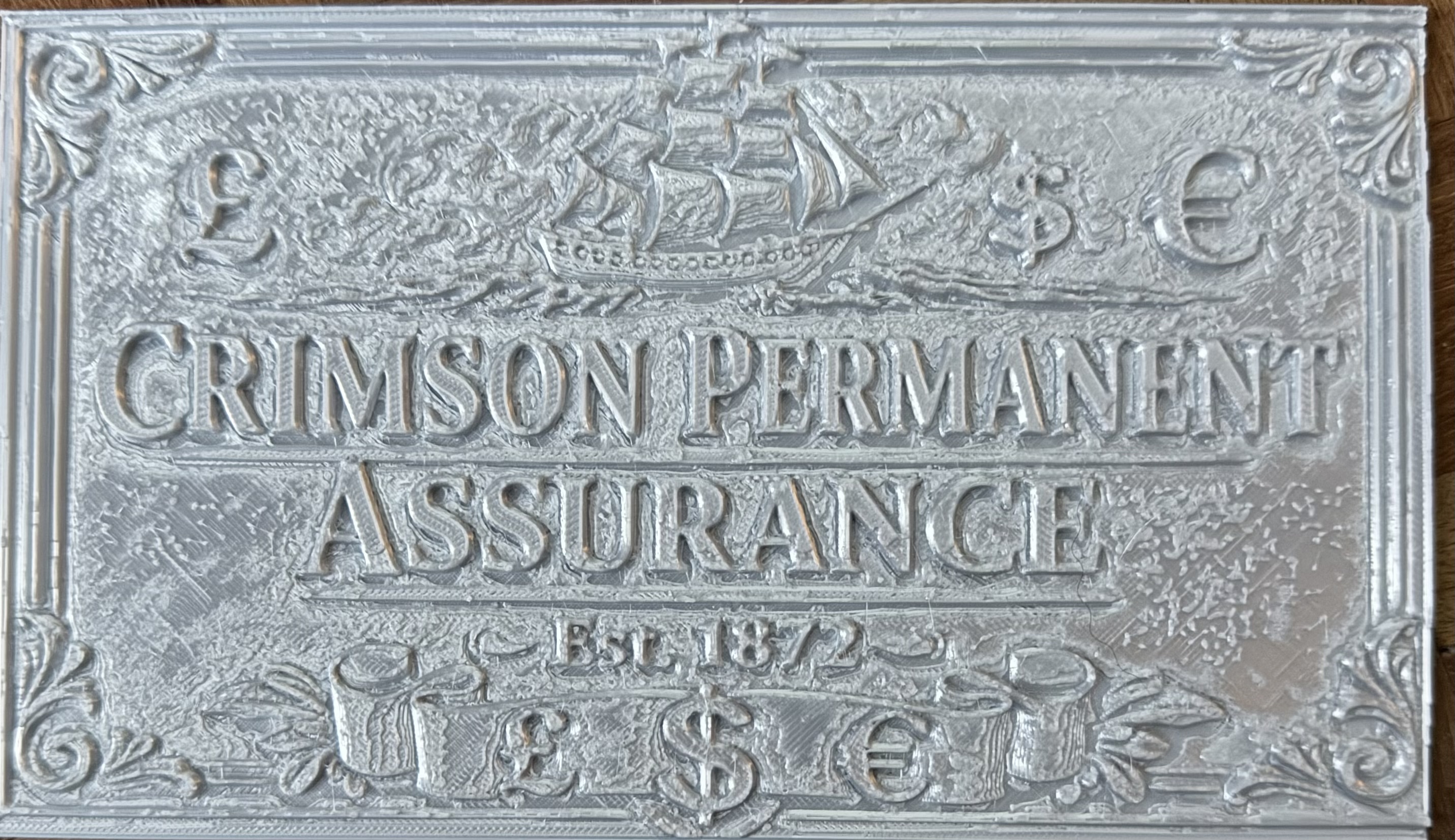 Crimson Permanent Assurance 1872