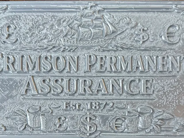 Crimson Permanent Assurance 1872