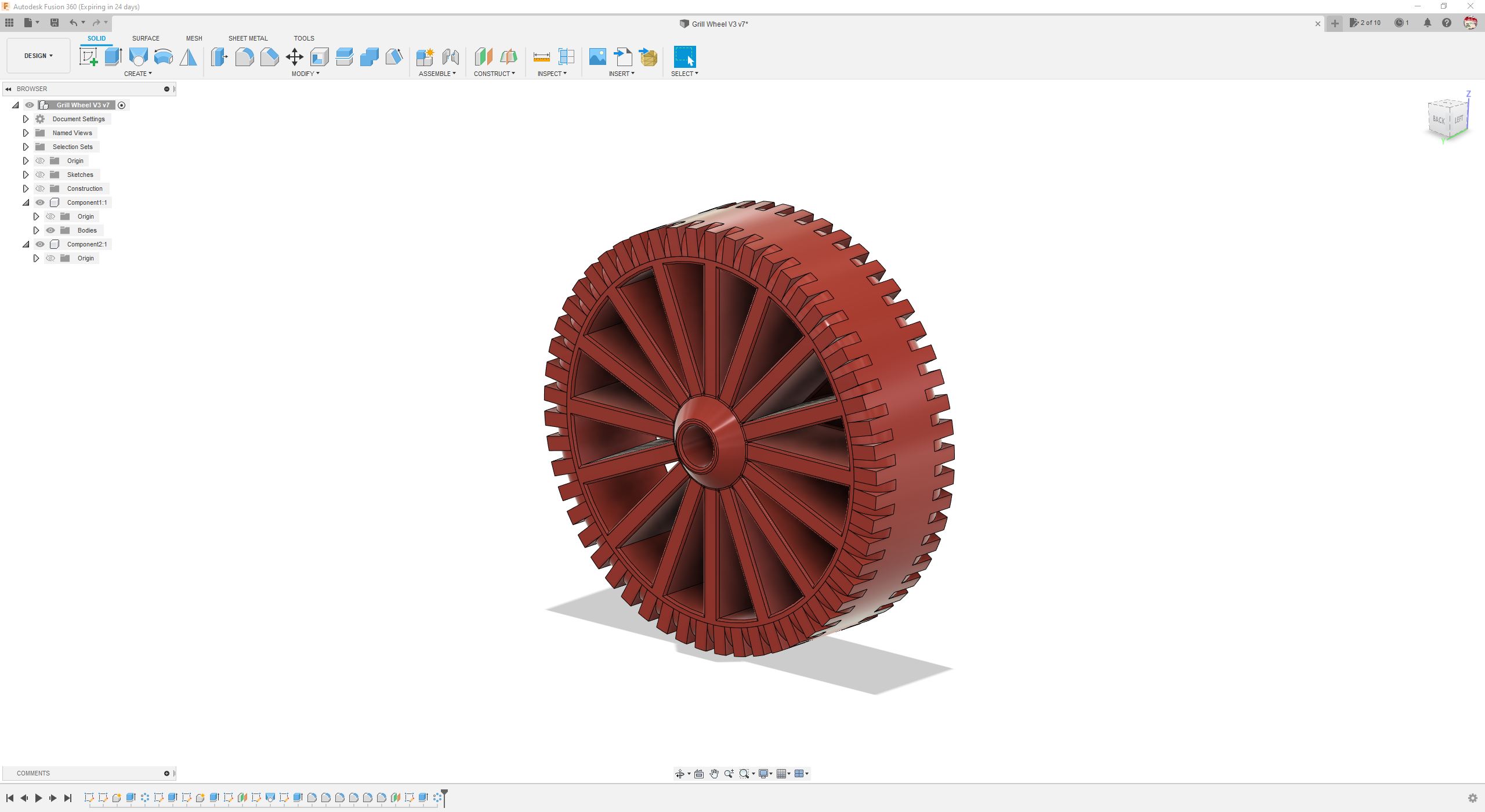 Wheel - 7" (17.78 cm)