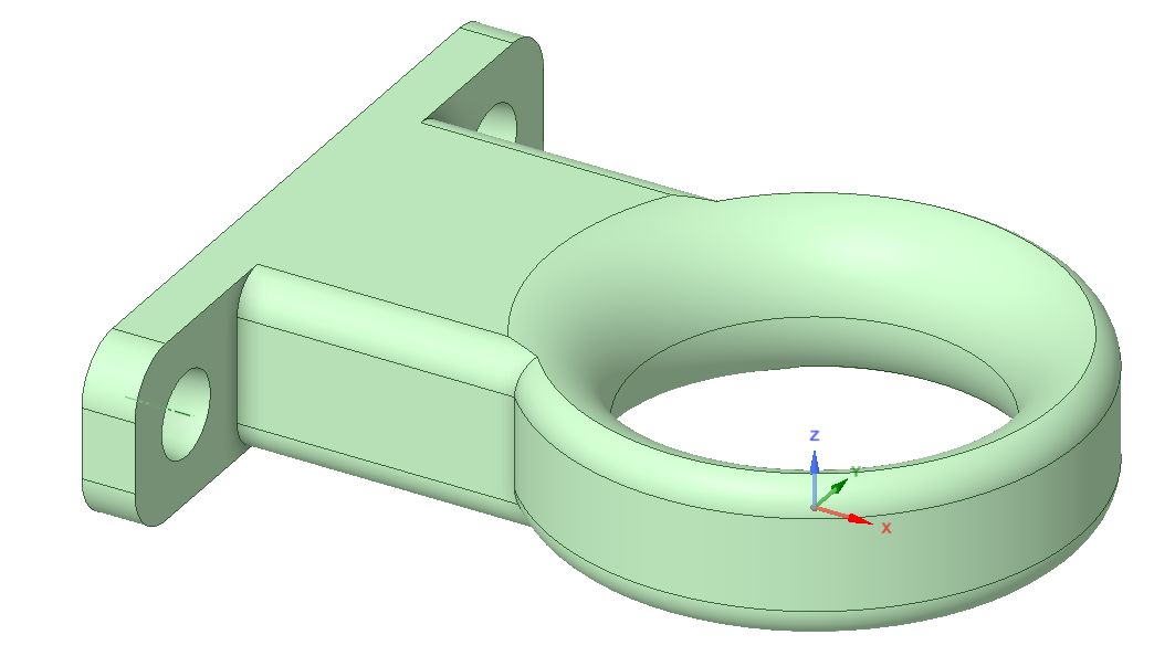 Overhead filament guide