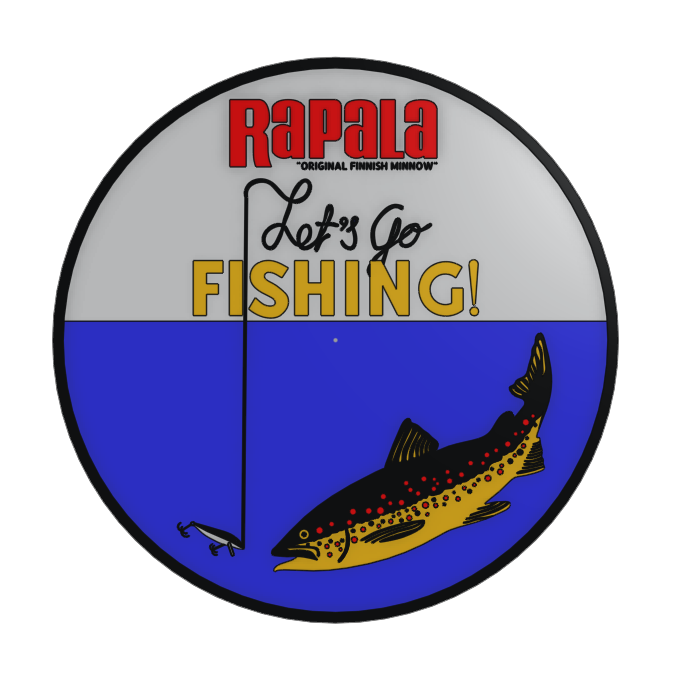 Rapala Sign Vintage by jack | Download free STL model | Printables.com