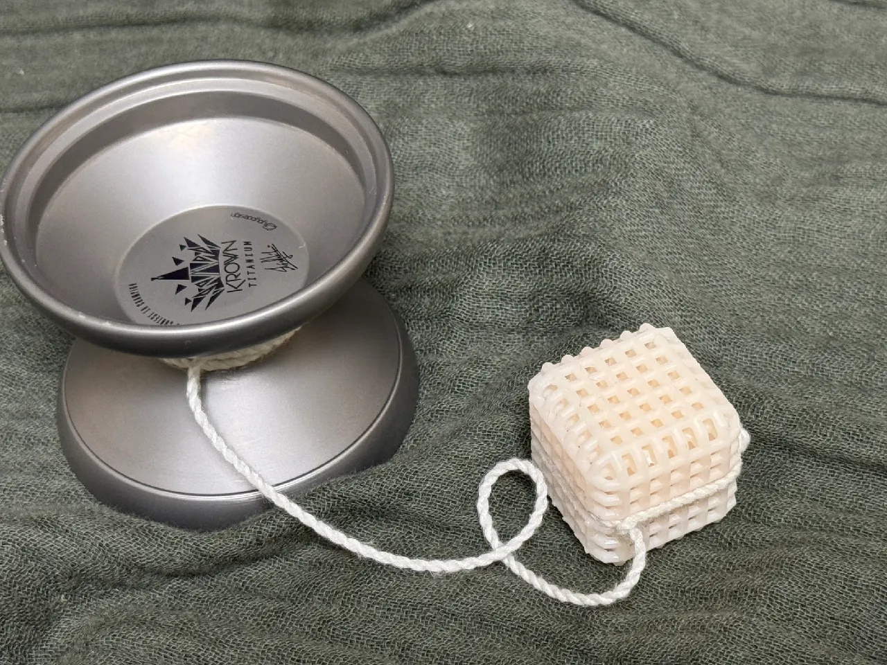 Lattice Cube Counterweight for Yoyo 5a by fluo10 | Download free STL ...