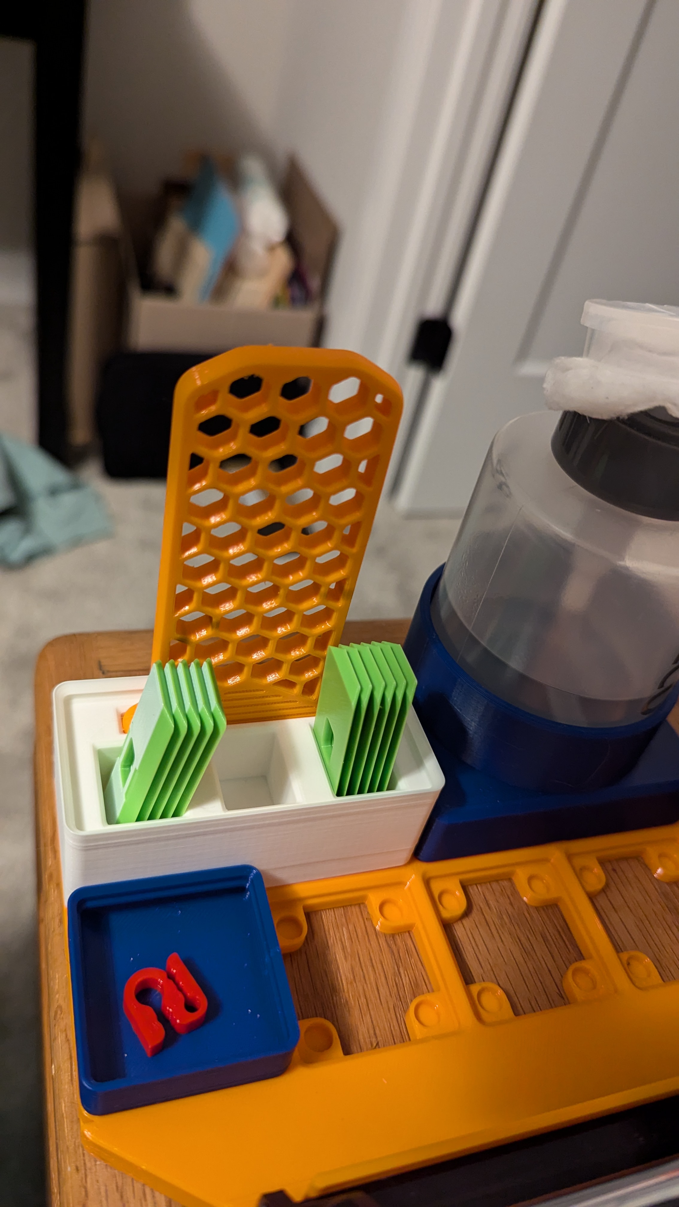 Miniatura 2 do modelo 3D Optimized Bed Scraper XL Gridfinity Holder