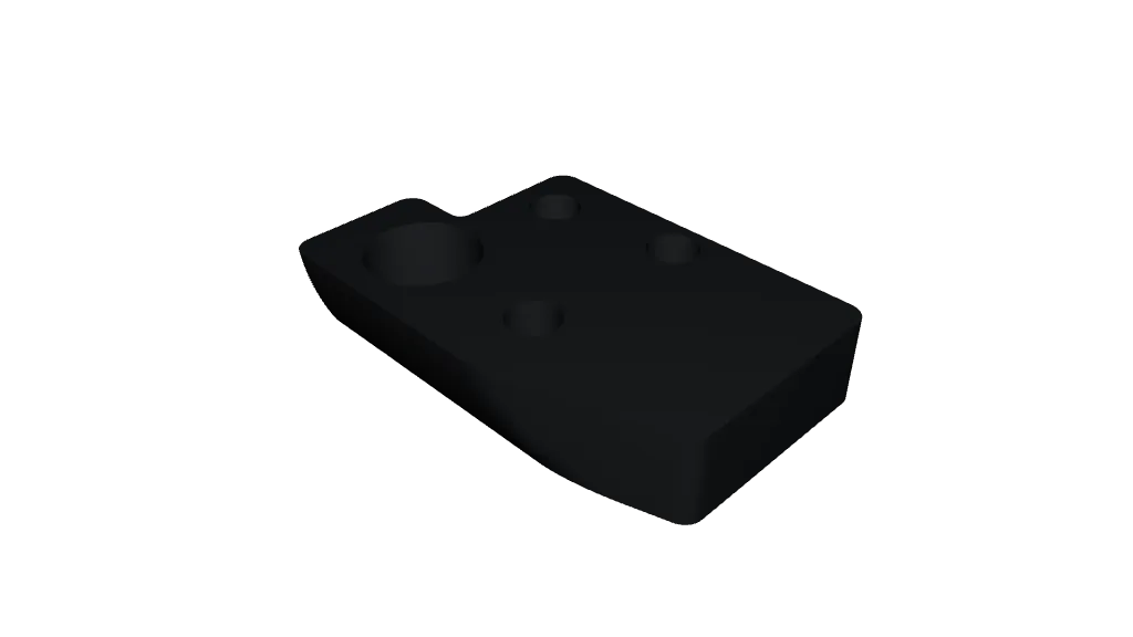 X-Axis Limit Switch Extention Block_For CNC TAP and Cartographer