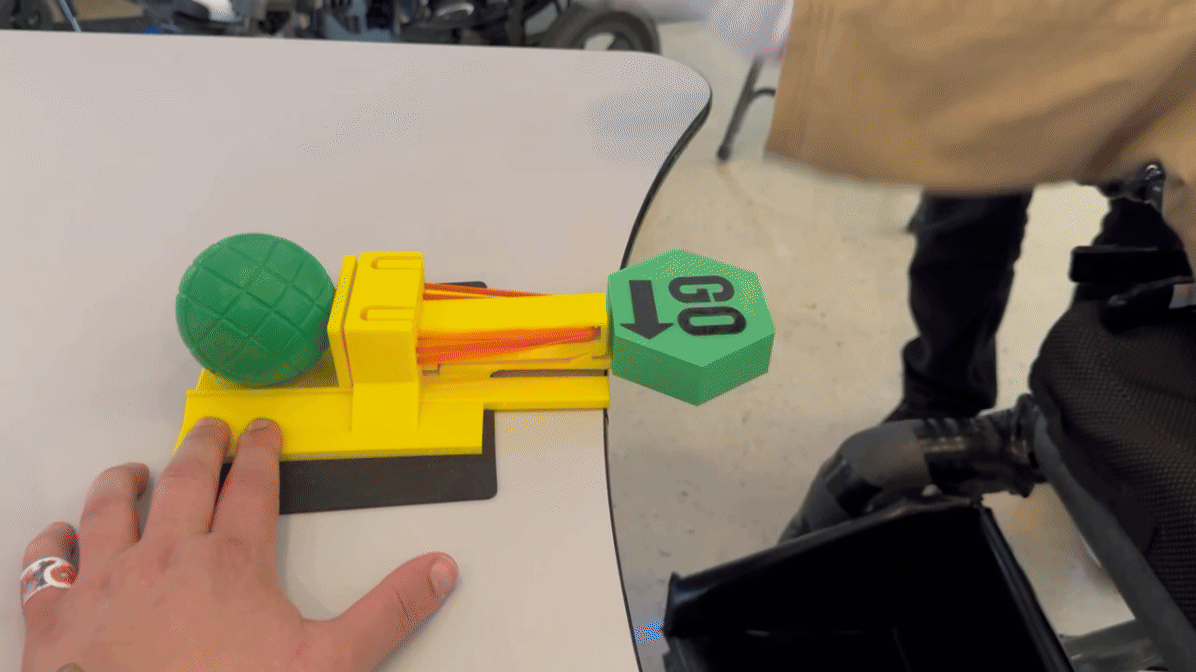 Adapted Bocce Launcher