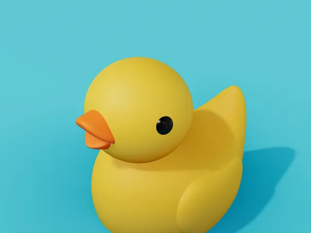 Cute duckling