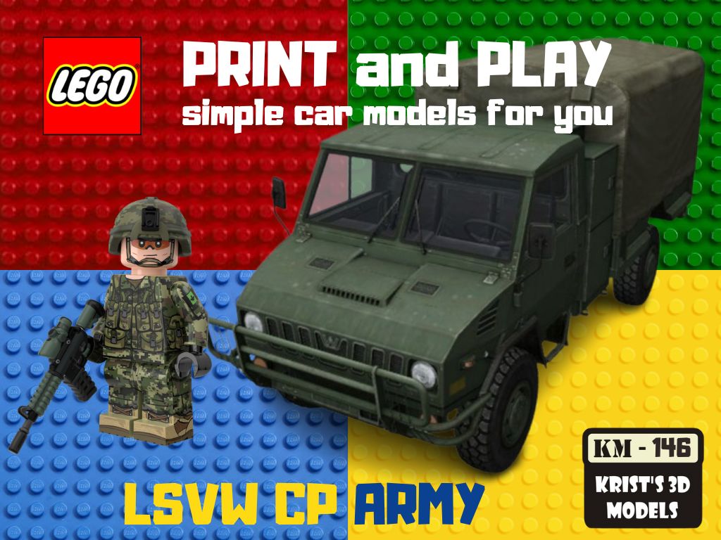 LEGO LSVW CP ARMY