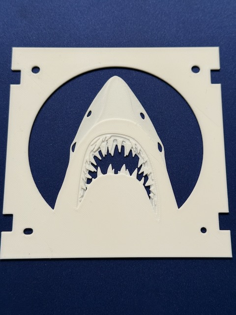 Stern Jaws Pinball - Speaker Lighting - Shark Insert