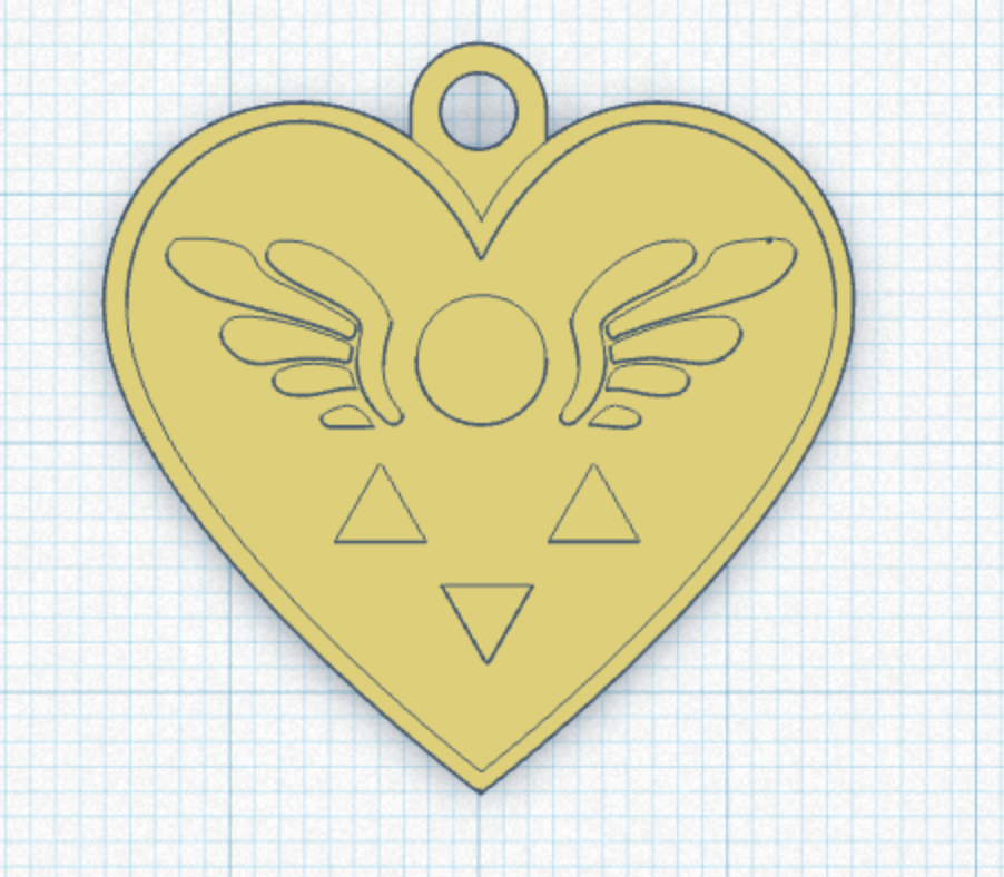 Deltarune Pendant