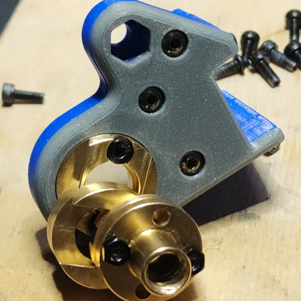 Linear Rail Z Ender 3 NG with Trident-like Bed Carriage by Joushou