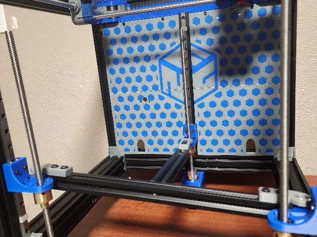 Linear Rail Z Ender 3 NG with Trident-like Bed Carriage
