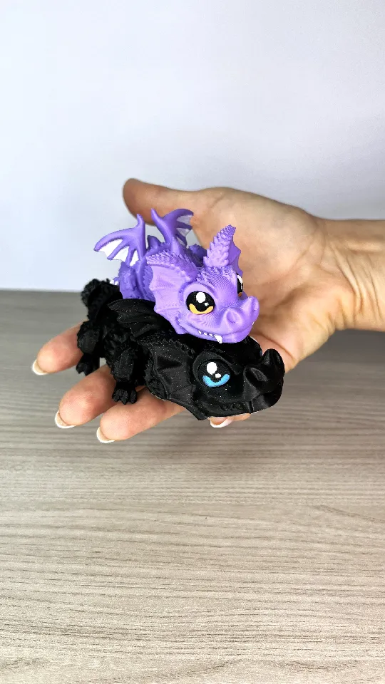 Articulated Bat Dragon by Valeria Momo & Mattia | Download free STL ...