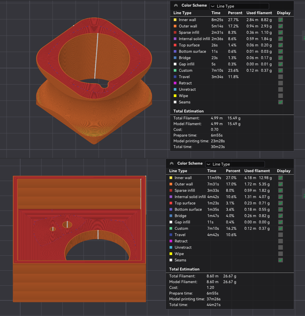 Bambu Lab X1/P1 Gear Removal Tool - Gridfinity Compatible