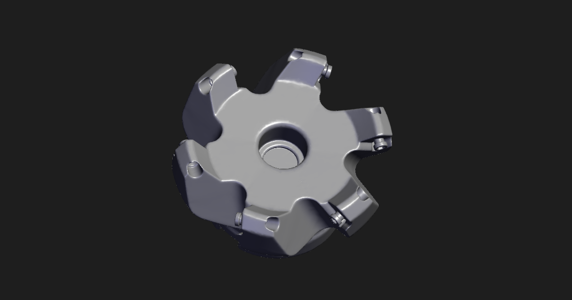 Cutter Plate 3D Scanned by Revopoint MetroX by Revopoint 3D