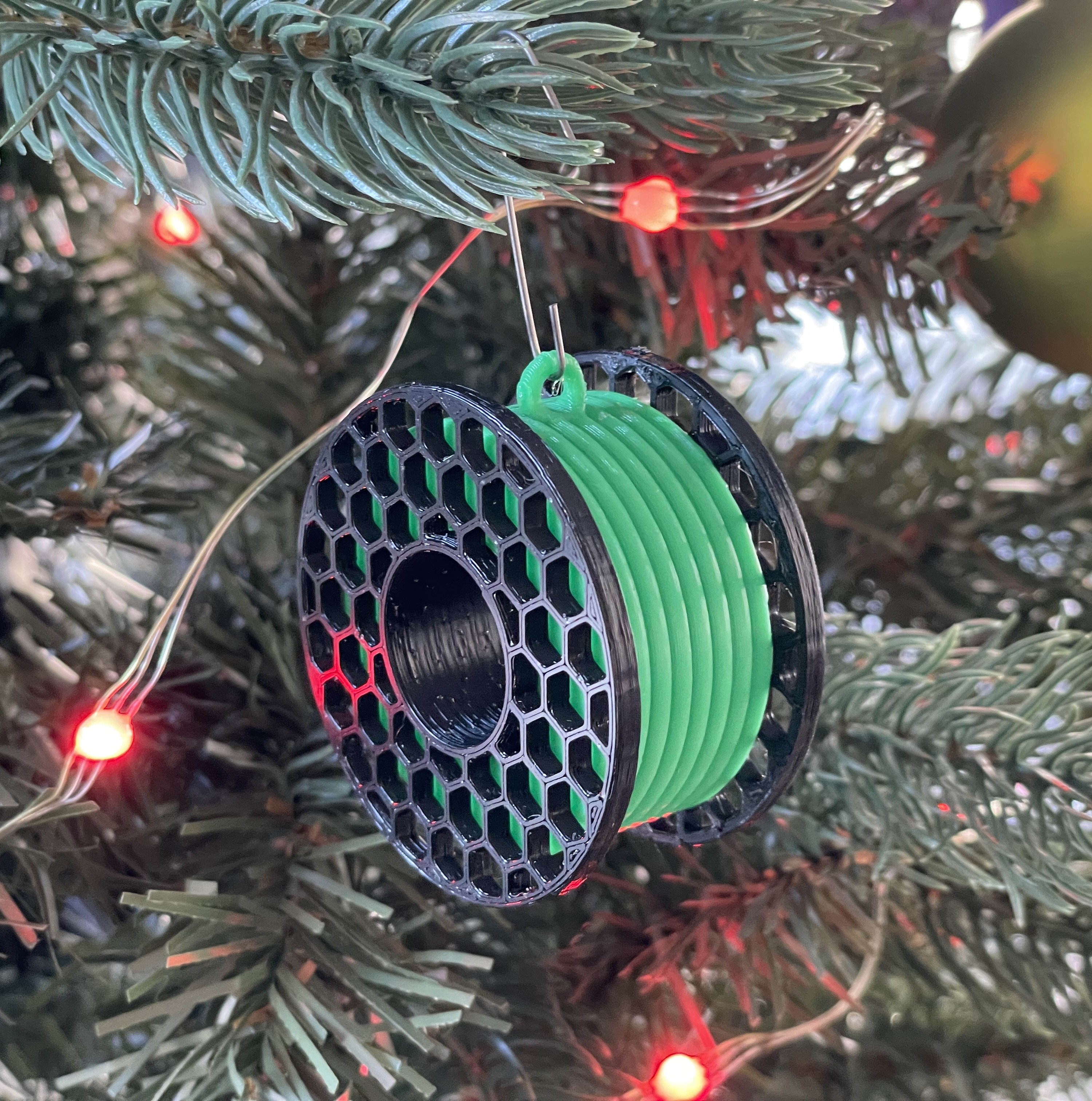 Prusament Spool Ornament (with screwtop assembly)