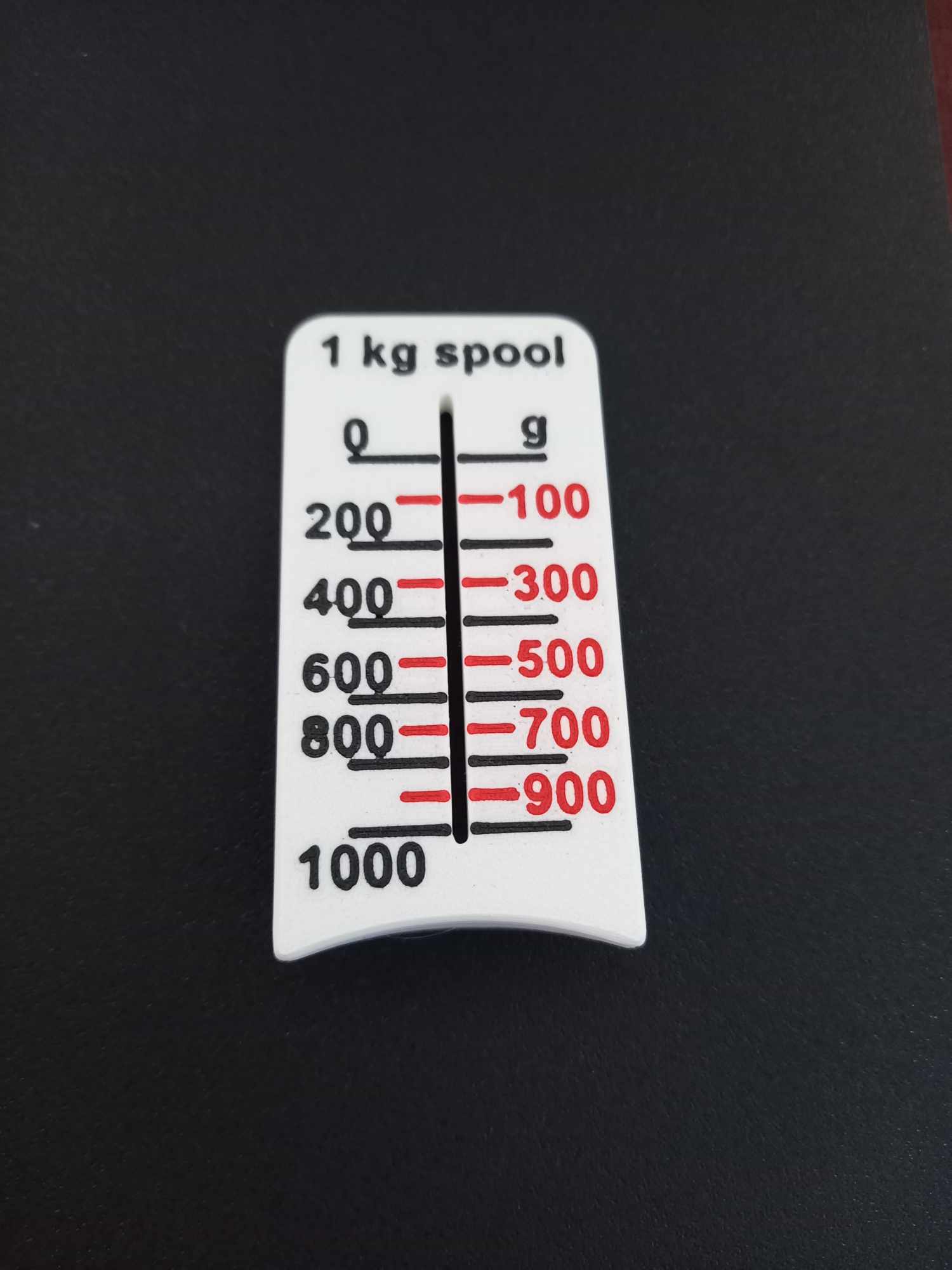 Measure device for AURAPOL 1kg filament spool MULTI COLOR