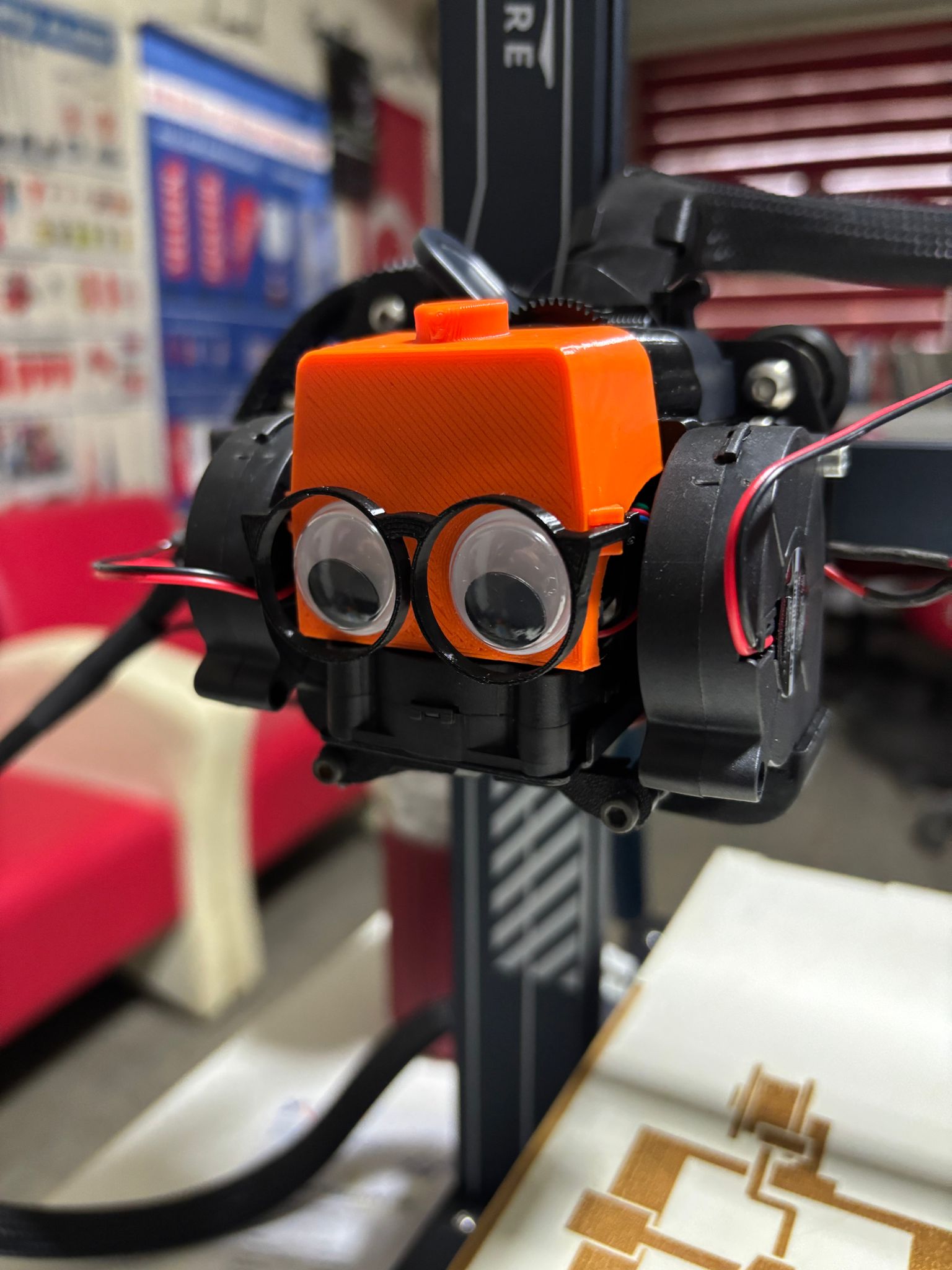 Neptune 3 Pro/Plus/Max Stepper Hood With Eyes And Accessories — thumbnail 4