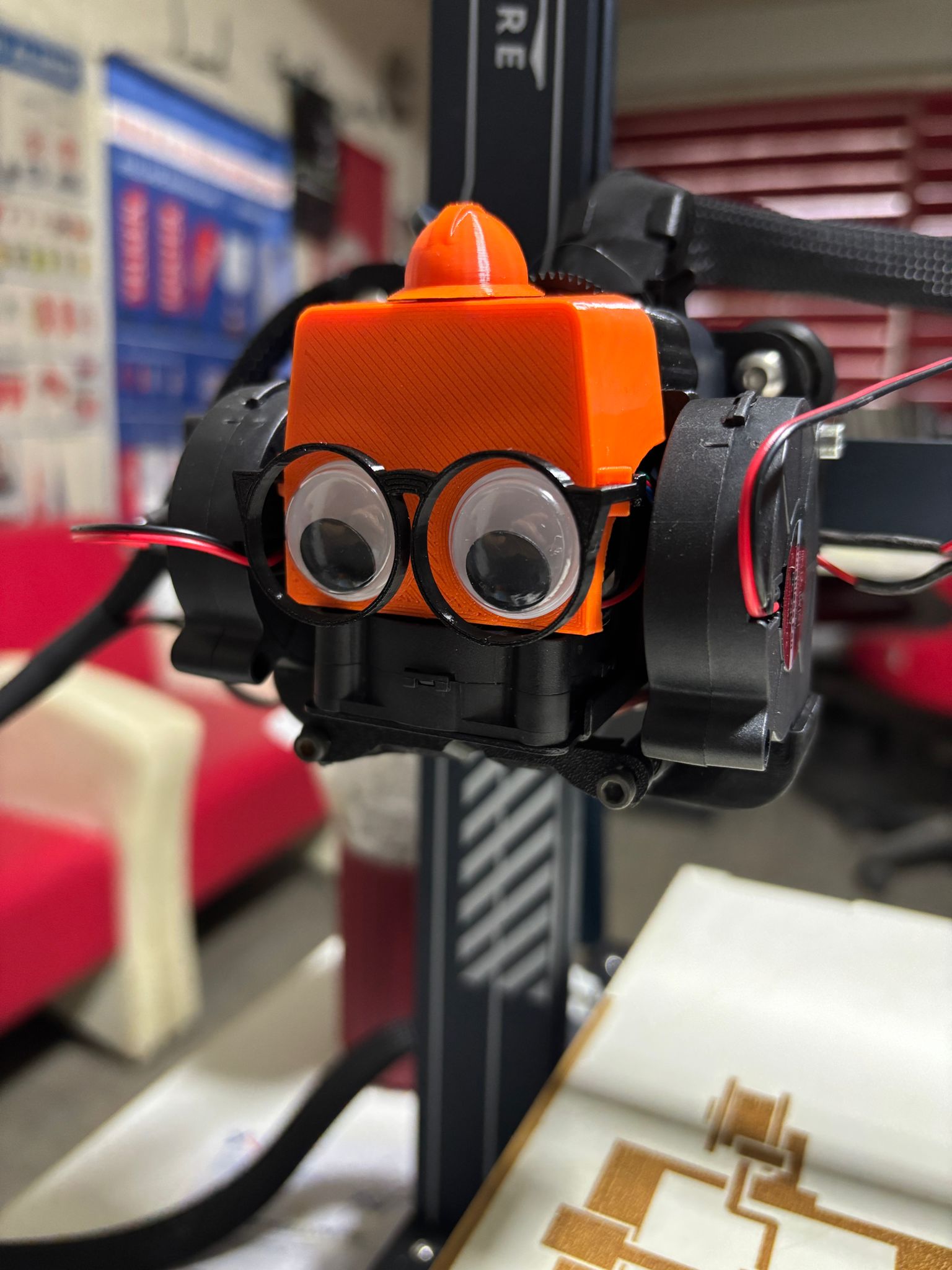 Neptune 3 Pro/Plus/Max Stepper Hood With Eyes And Accessories