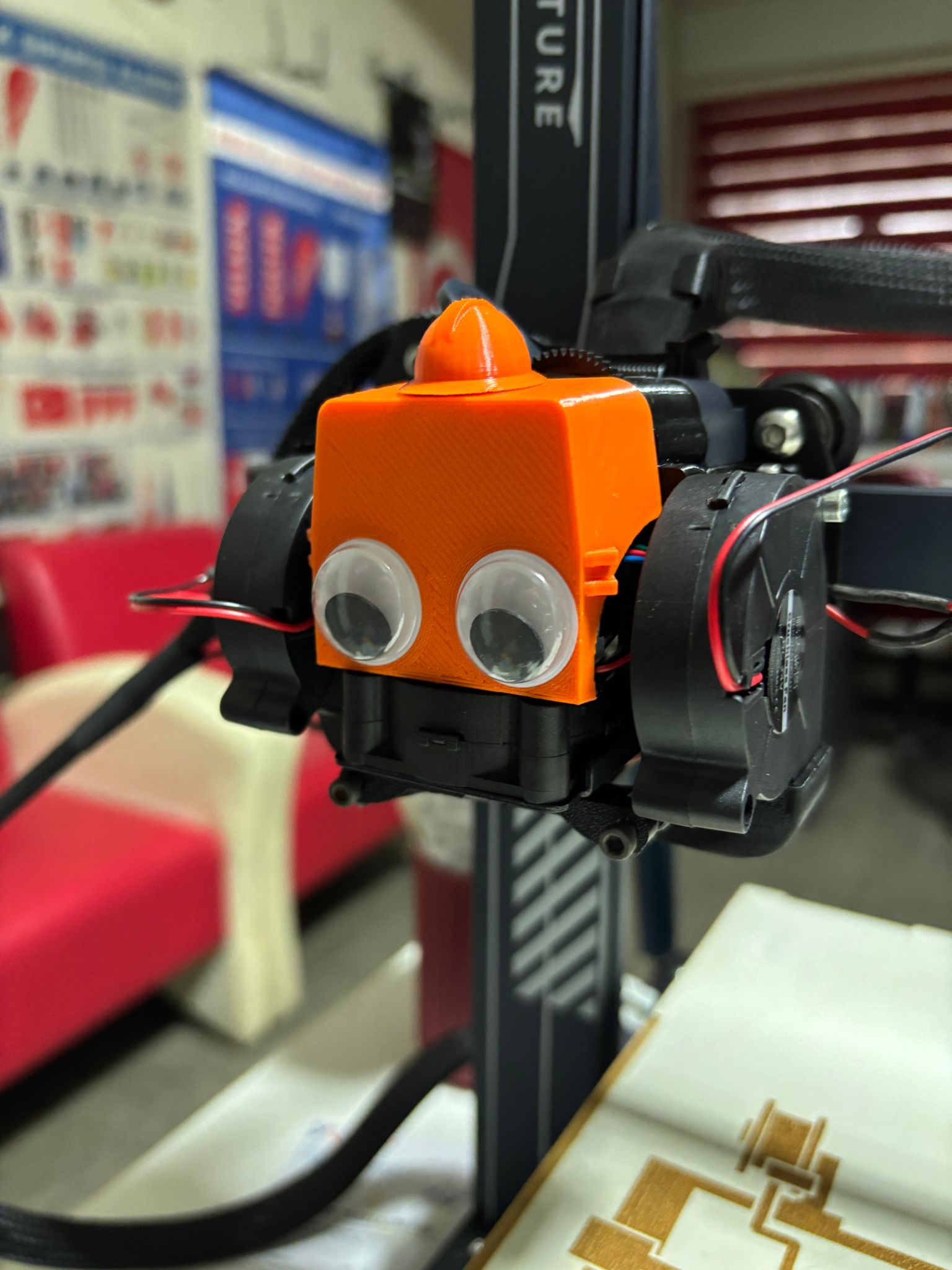 Neptune 3 Pro/Plus/Max Stepper Hood With Eyes And Accessories — thumbnail 3
