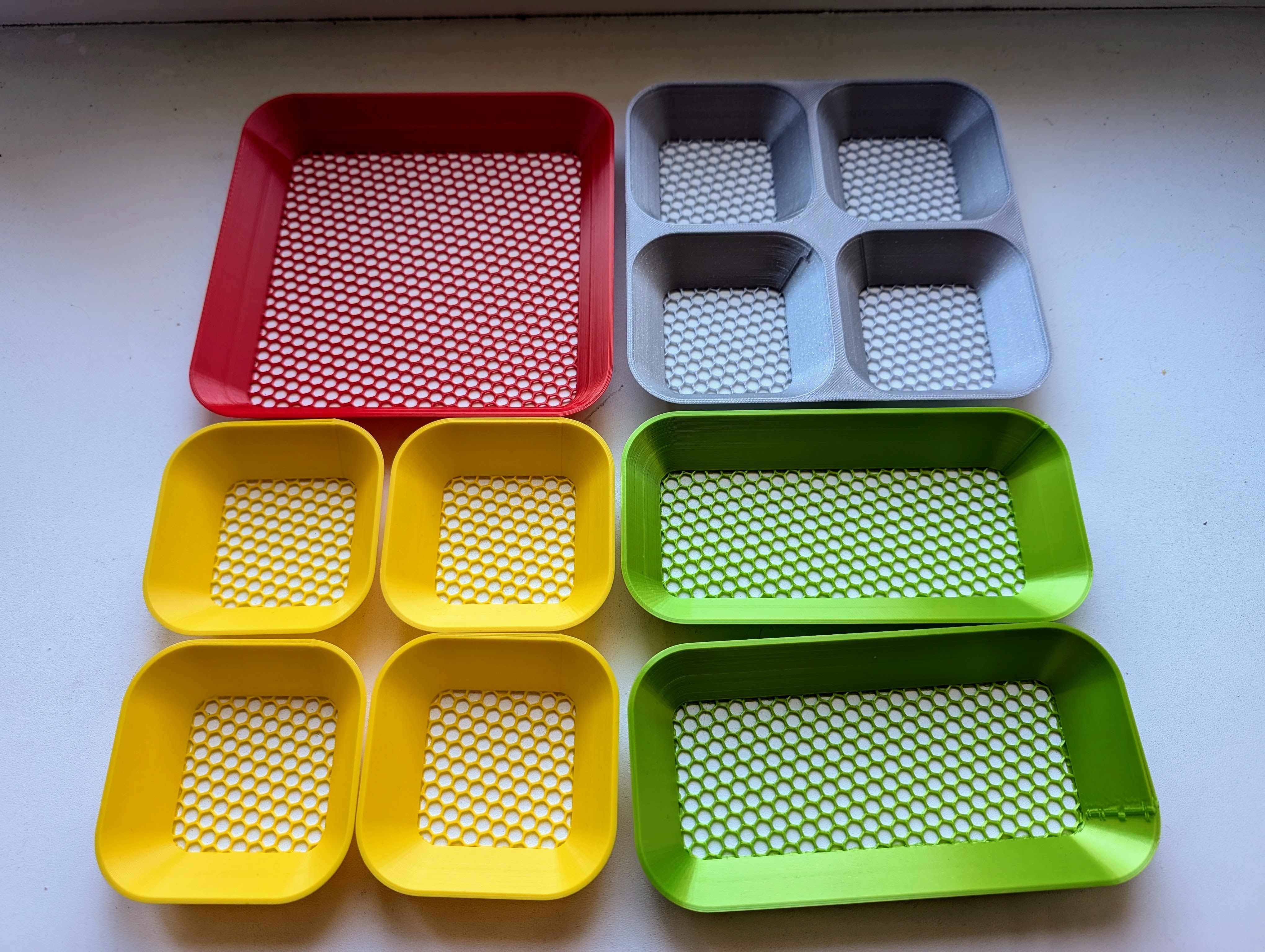 Stackable token trays set - UPDATED!