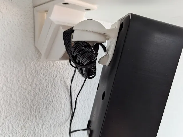 Sony HT-S40R pivoting ceiling rear speaker holders