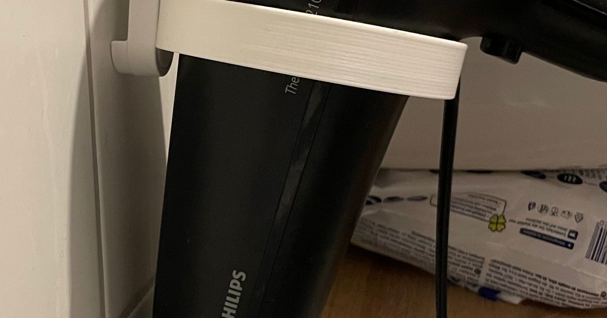 IKEA Tisken Hair Dryer Holder by Ajax Download free STL model