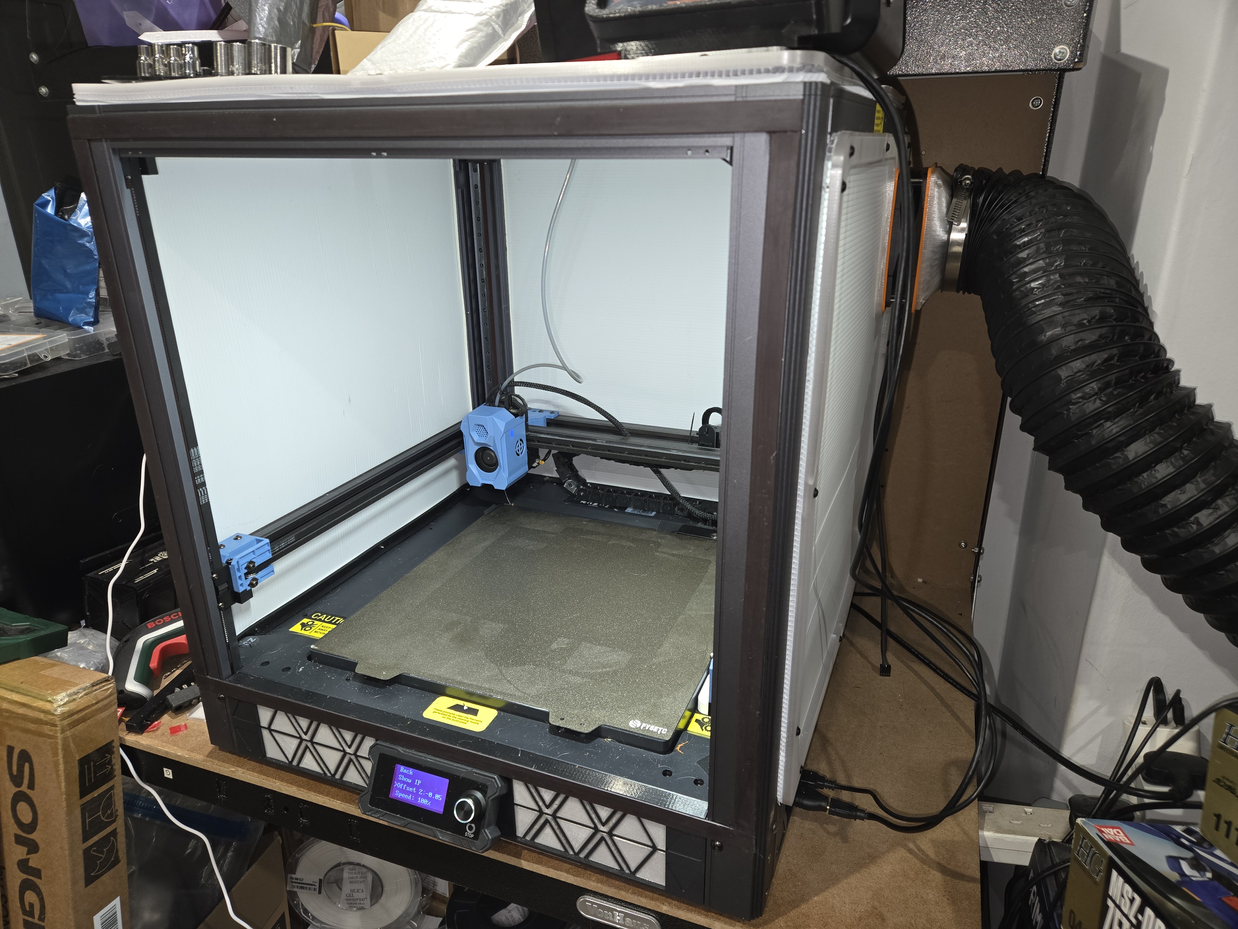 SV08 Enclosure shims